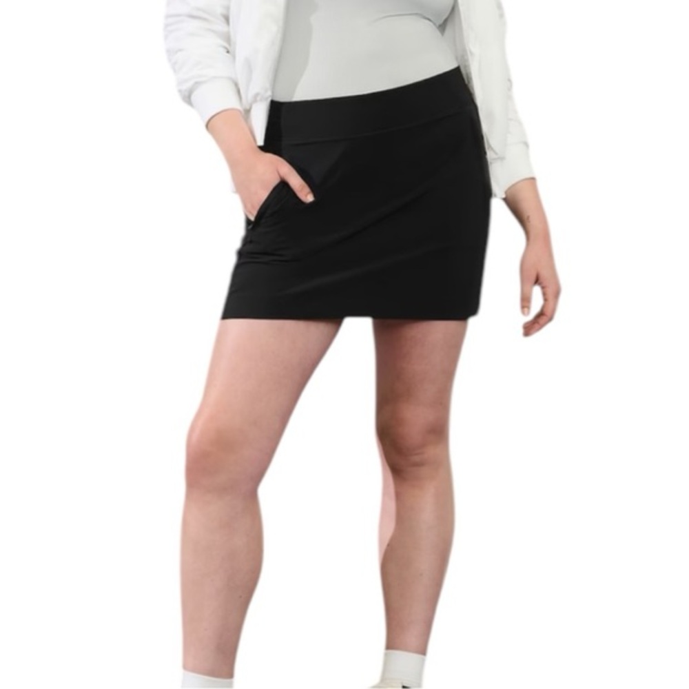 Athleta Black Skort